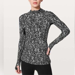 Lululemon Water Bound Hoodie, Chirasu Black White, 6